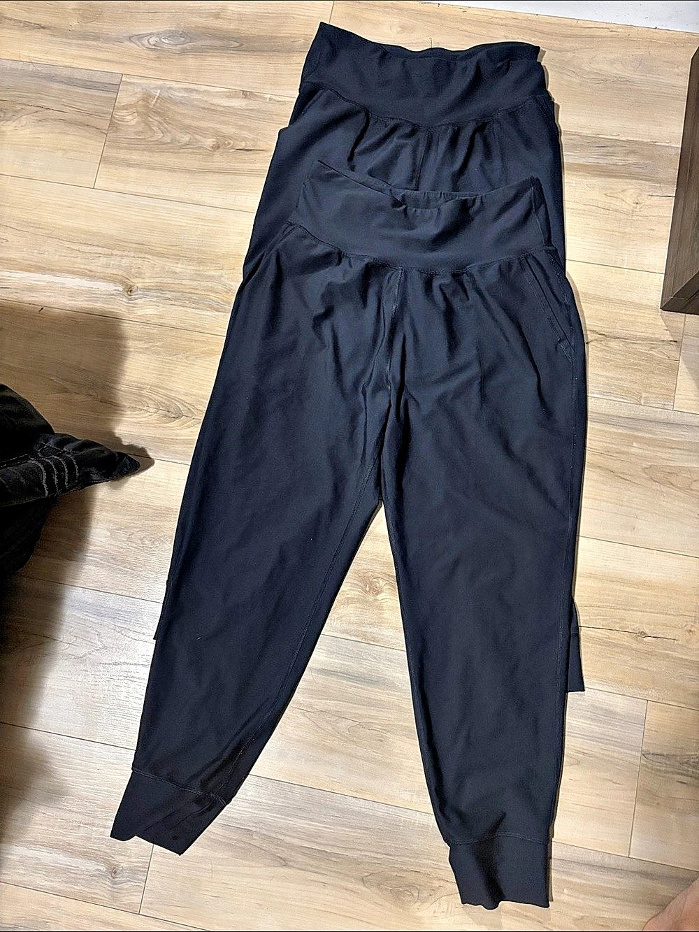 Pair of 2 Old Navy Black Jogger Pants Like New